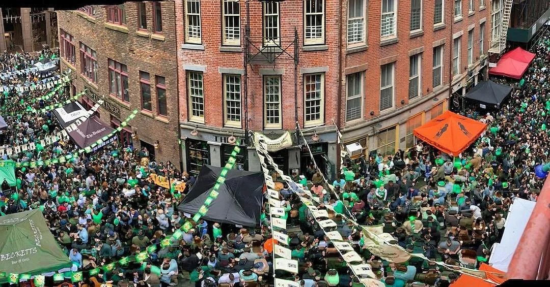 Stone Street St. Patrick’s Day Block Party NYC 2026 | Bar Crawl ...