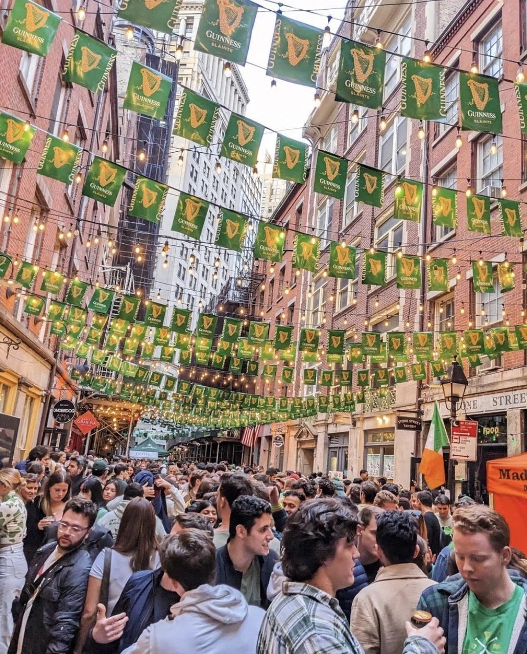 Stone Street St. Patrick’s Day Block Party NYC 2026 | Bar Crawl ...