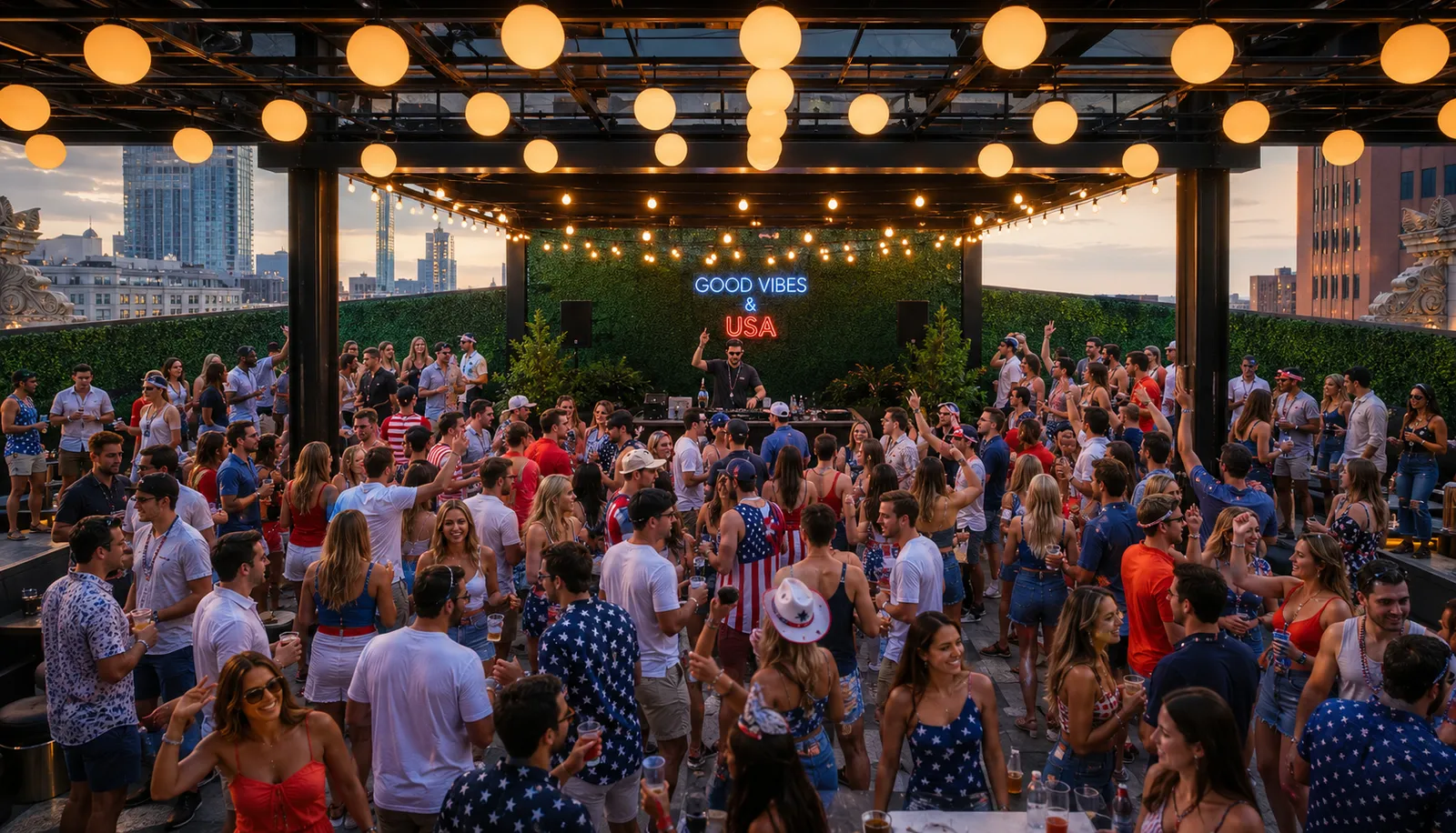 July 4th Rooftop Party in Philadelphia – Tickets from $17