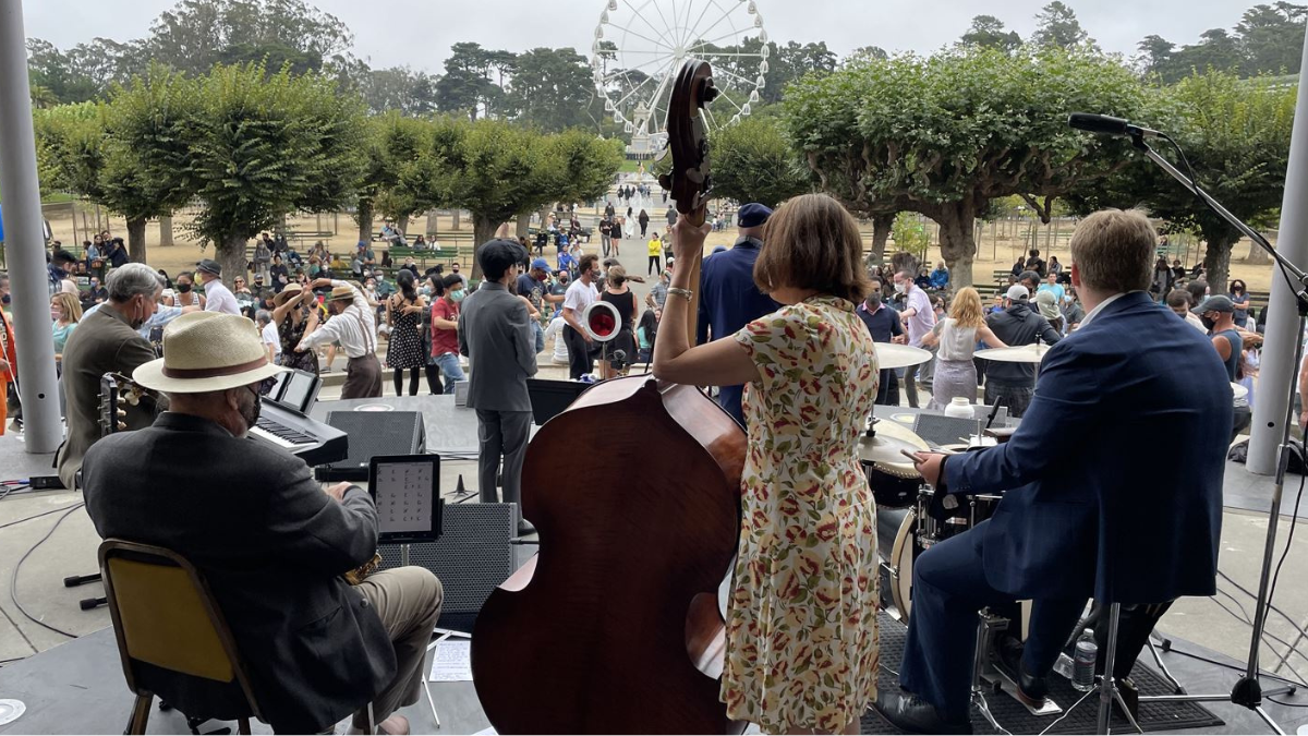 Free spring concerts at the bandshell in golden gate park