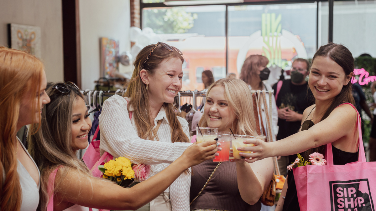 sip, shop, eat pop-up in oakland