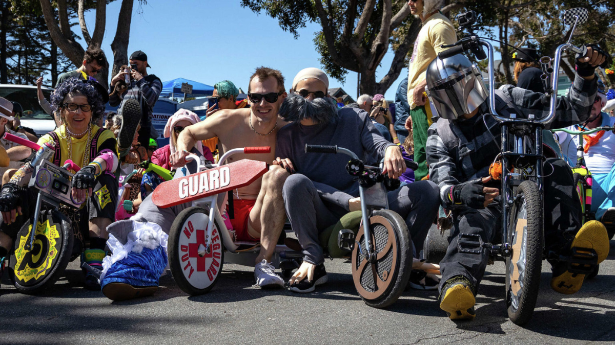 bring your own big wheel race in san francisco