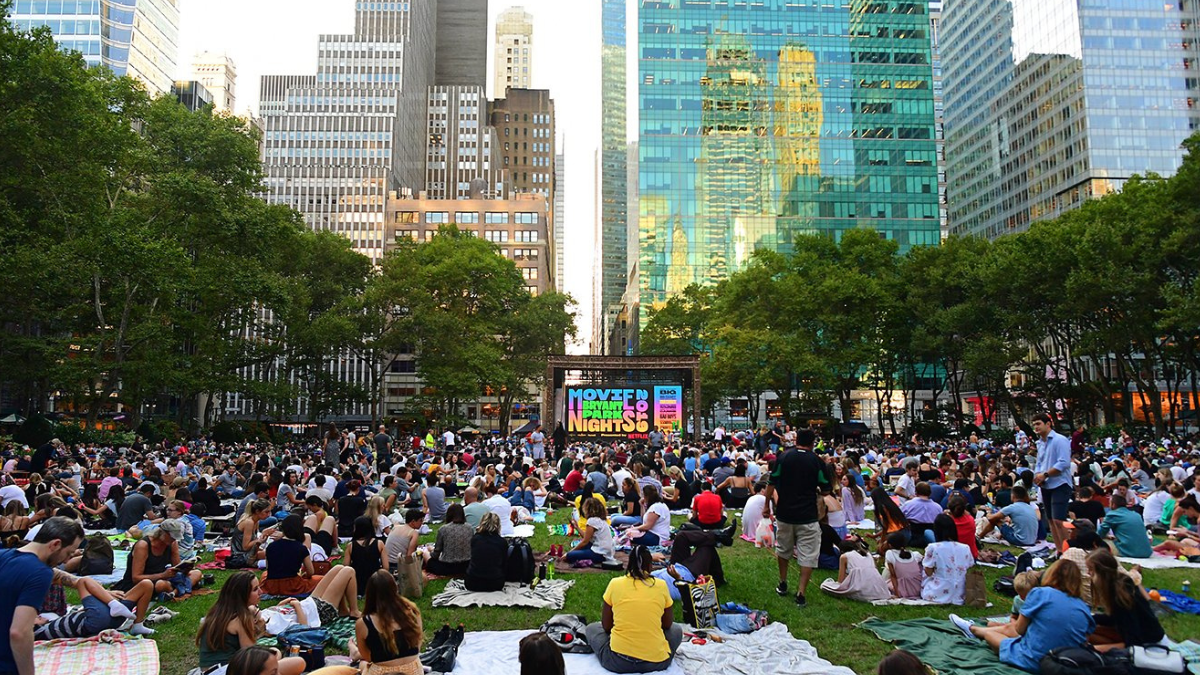 Free Movies, Concerts, And Events Return to Bryant Park This Summer